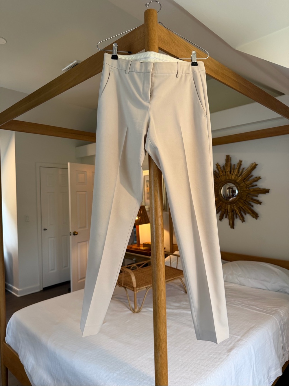 Theory Men's Dress Pants in Light Taupe